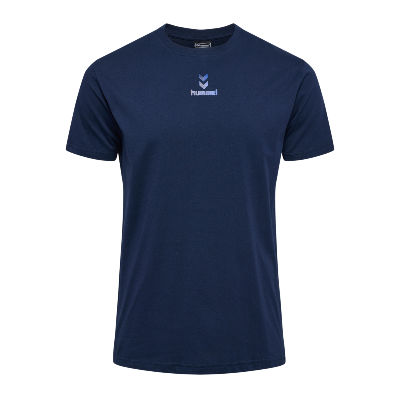 Hummel hmlACTIVE Chevrons T-Shirt Blau F7459