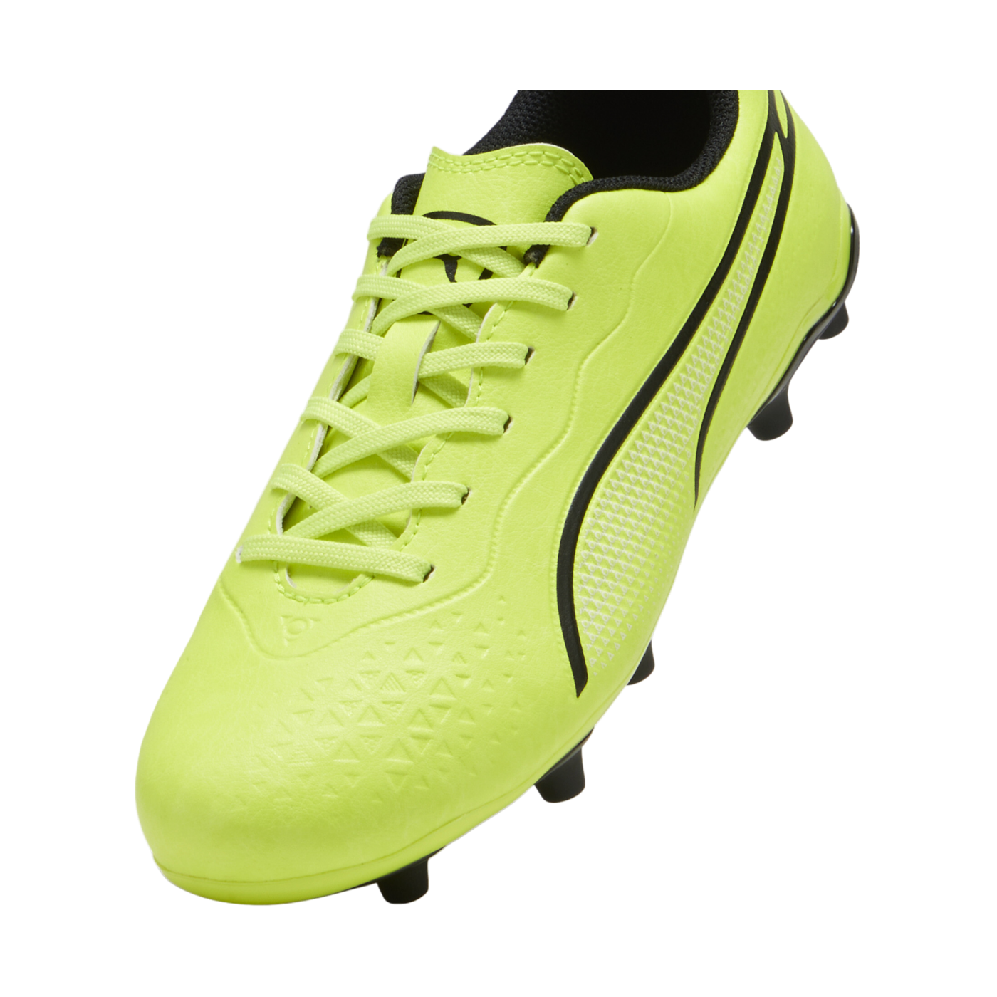 PUMA KING Match FG/AG Jr Kids Gelb Schwarz F04