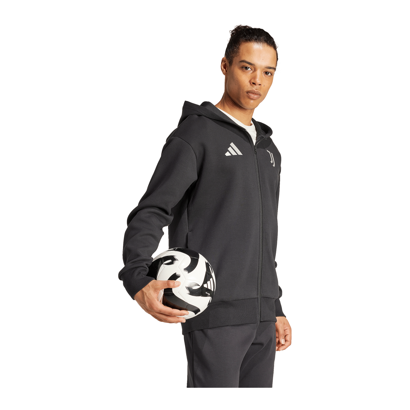 adidas Juventus Turin Anthem Jacke Schwarz