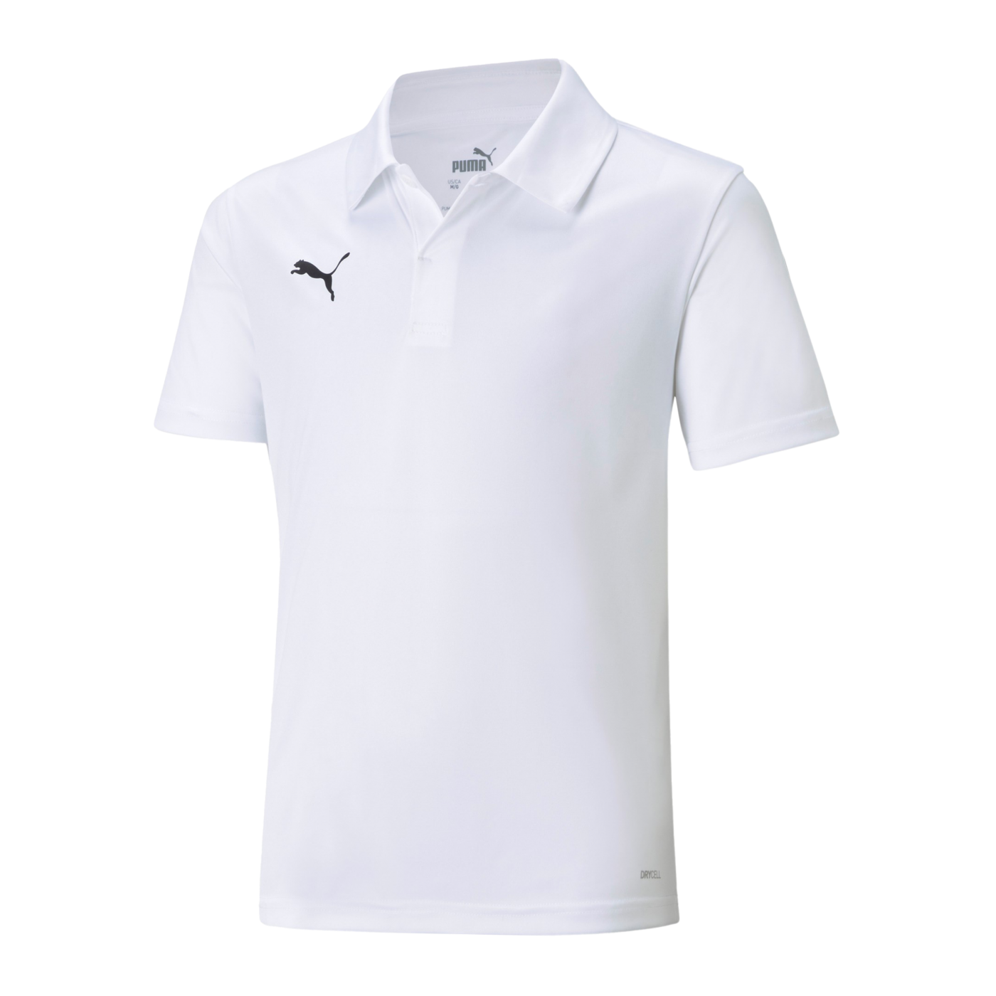 PUMA teamLIGA Sideline Polo Weiss Schwarz F04