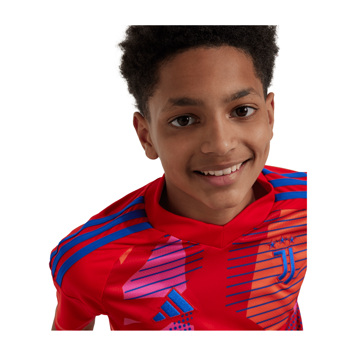 adidas Juventus Turin Torwarttrikot 2024/2025 Kids Rot