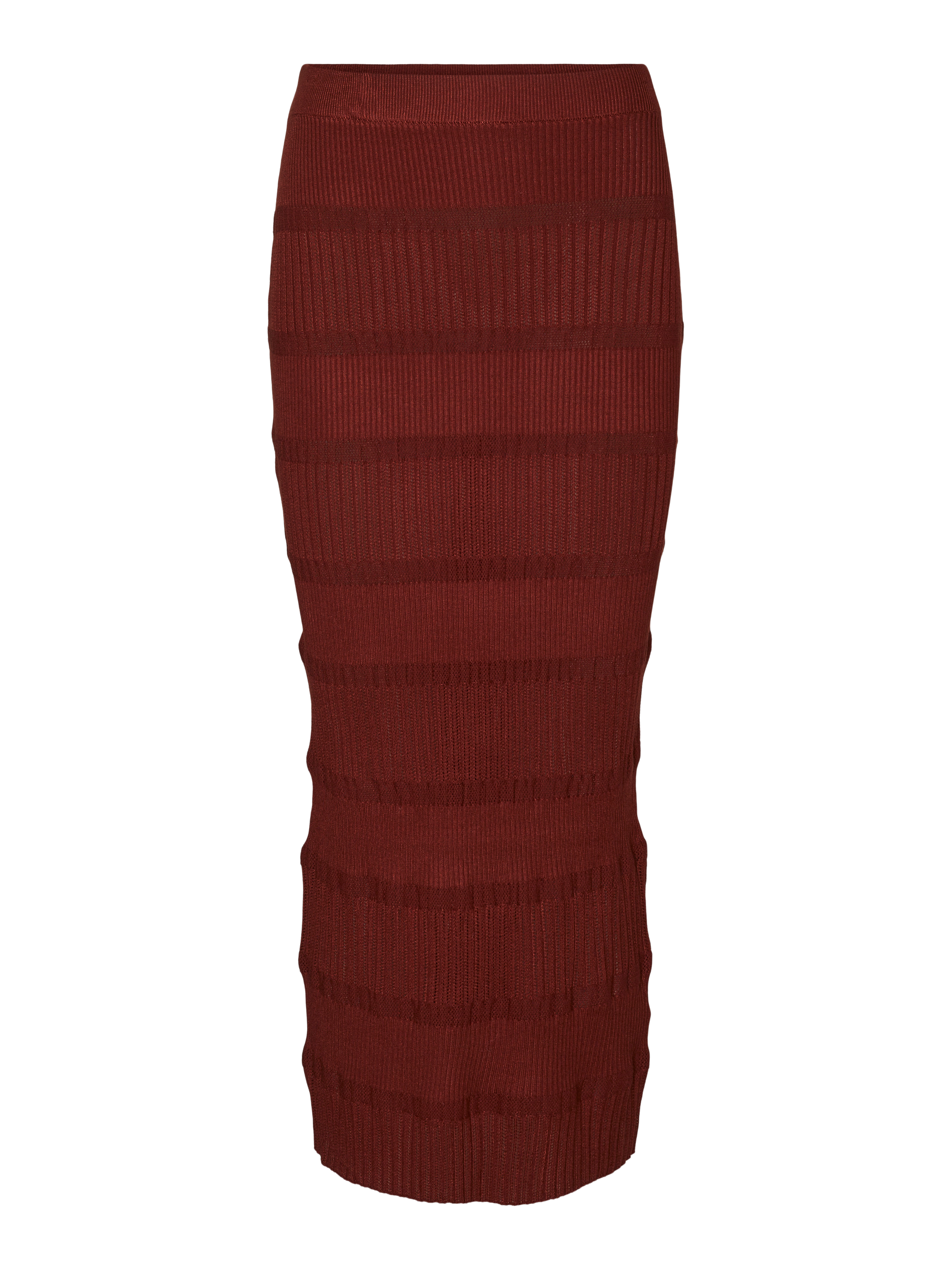 VMROMANE Mittlere Taille Langer Rock