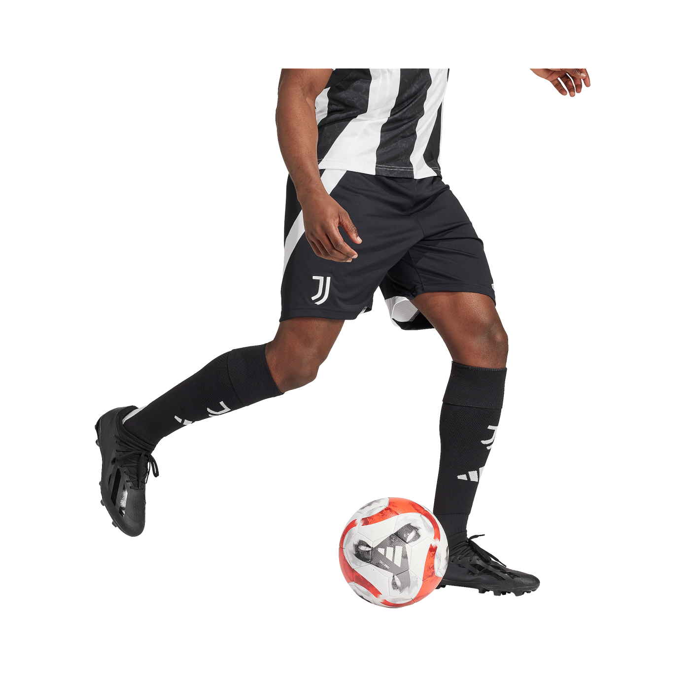 adidas Juventus Turin Short Home 2024/2025 Schwarz