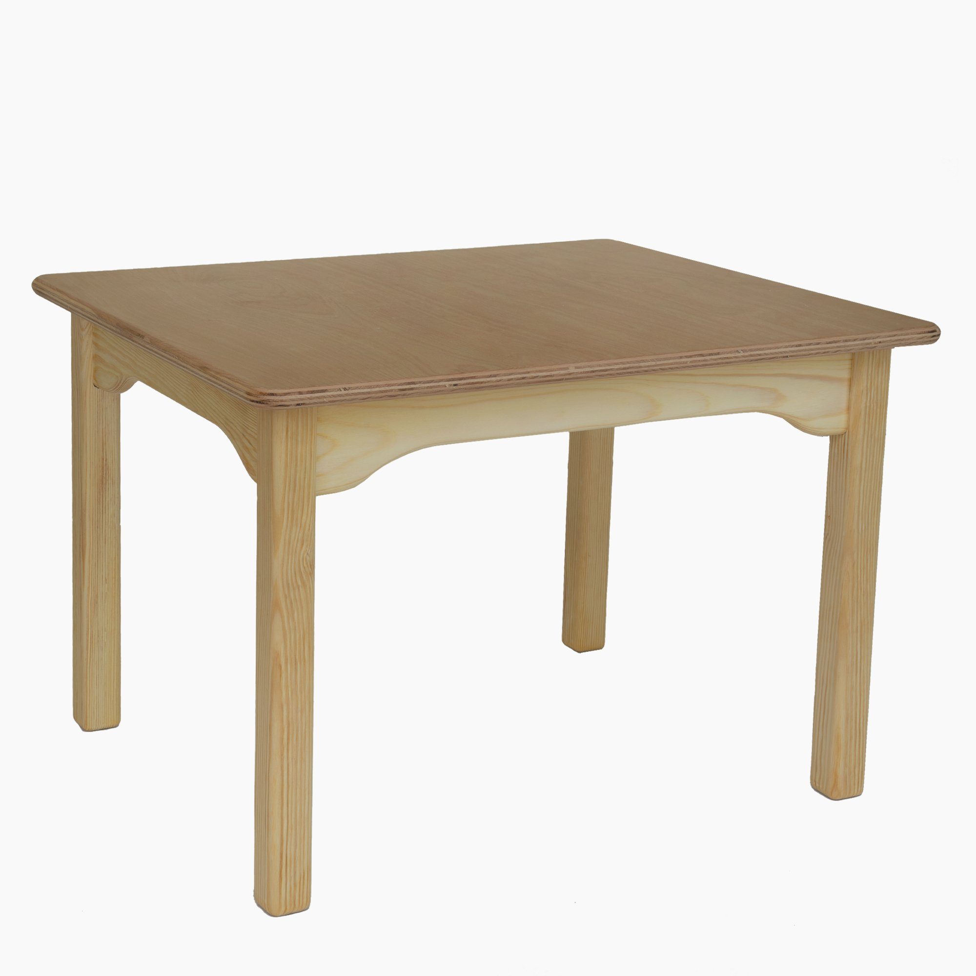 Madera Spielzeuge Kindersitzgruppe Kindertisch 75 und 2 Stühlen, (3-tlg), hochwertiger Handarbeit in Deutschland gefertigt.