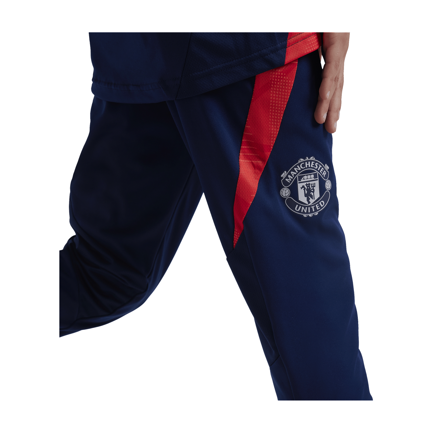 adidas Manchester United Trainingshose Kids Blau