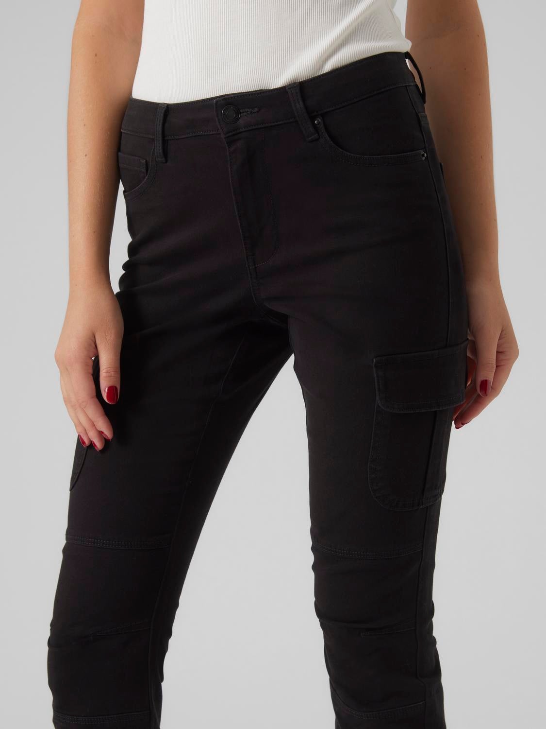 VMIVY Mid Rise Cargohose
