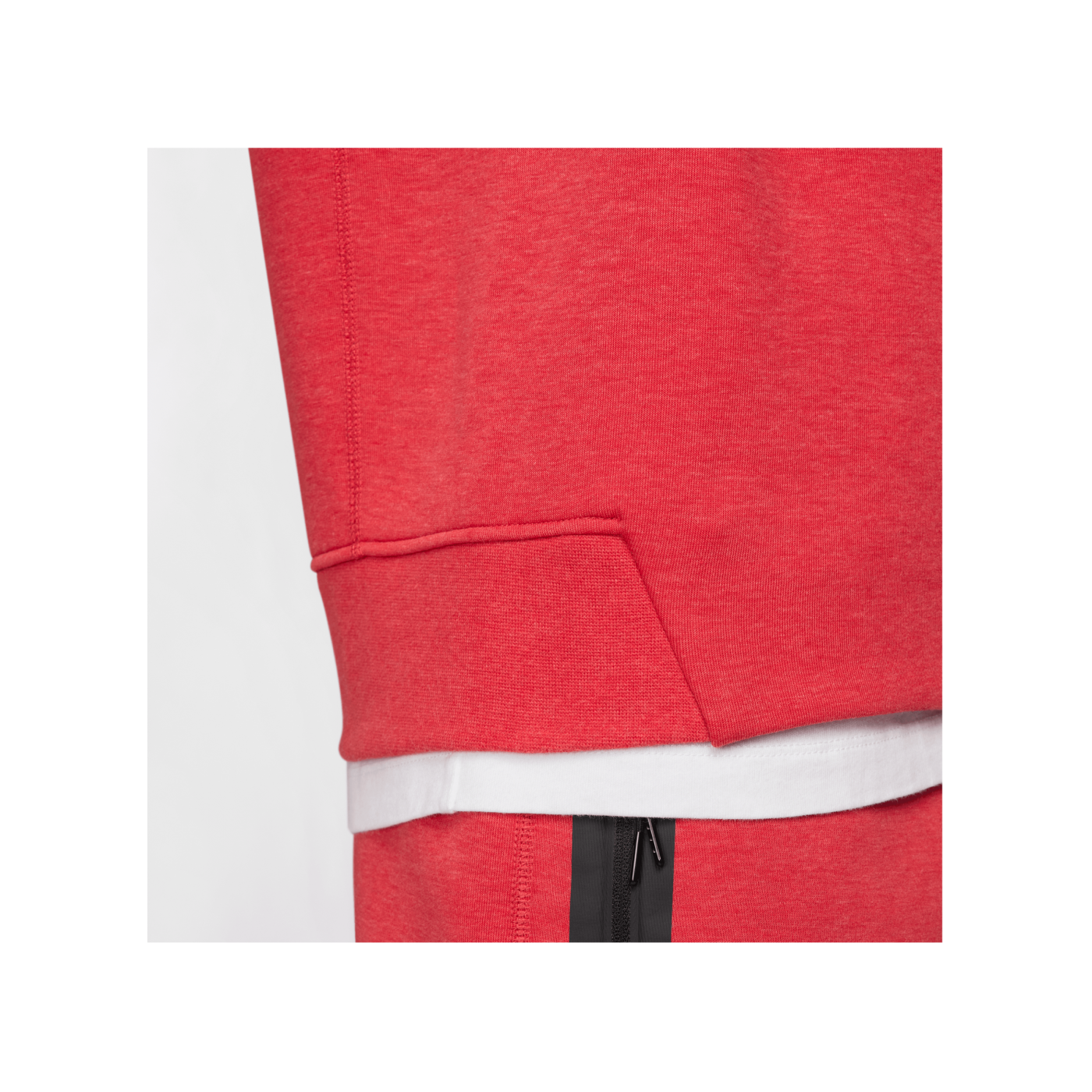 Nike Tech Fleece HalfZip Sweatshirt Rot F672