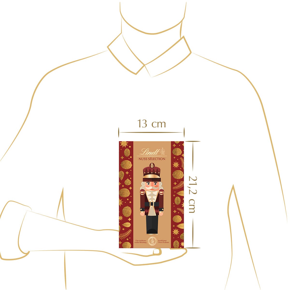Nuss Sélection Pralinés, 125g