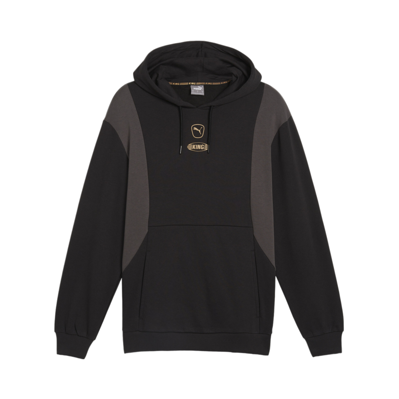 PUMA KING Top Hoody Schwarz Grau F04