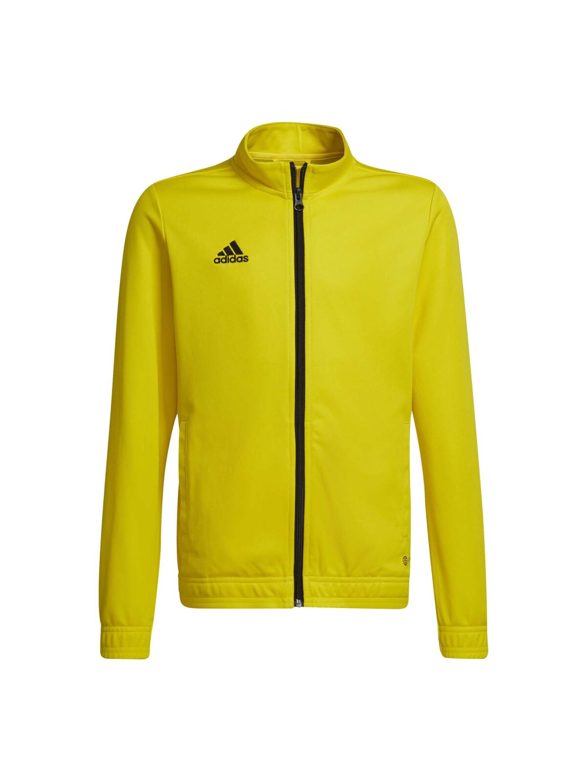 Adidas Entrada 22 Kinder Trainingsjacke gelb-schwarz