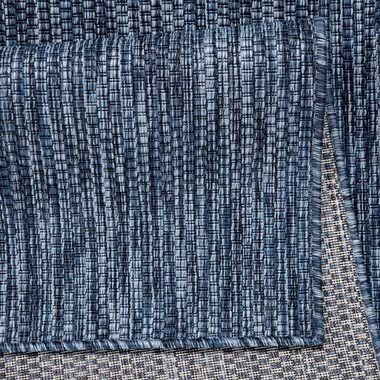 Teppich Venedig, Home affaire, rund, Höhe: 5 mm, Flachgewebe, Sisal-Optik, meliert, UV-beständig, Outdoor geeignet