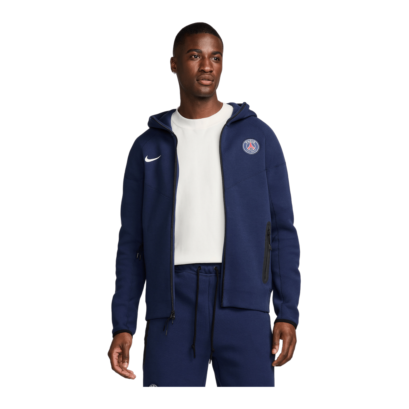 Nike Paris St. Germain Tech Fleece Hoody Blau F410