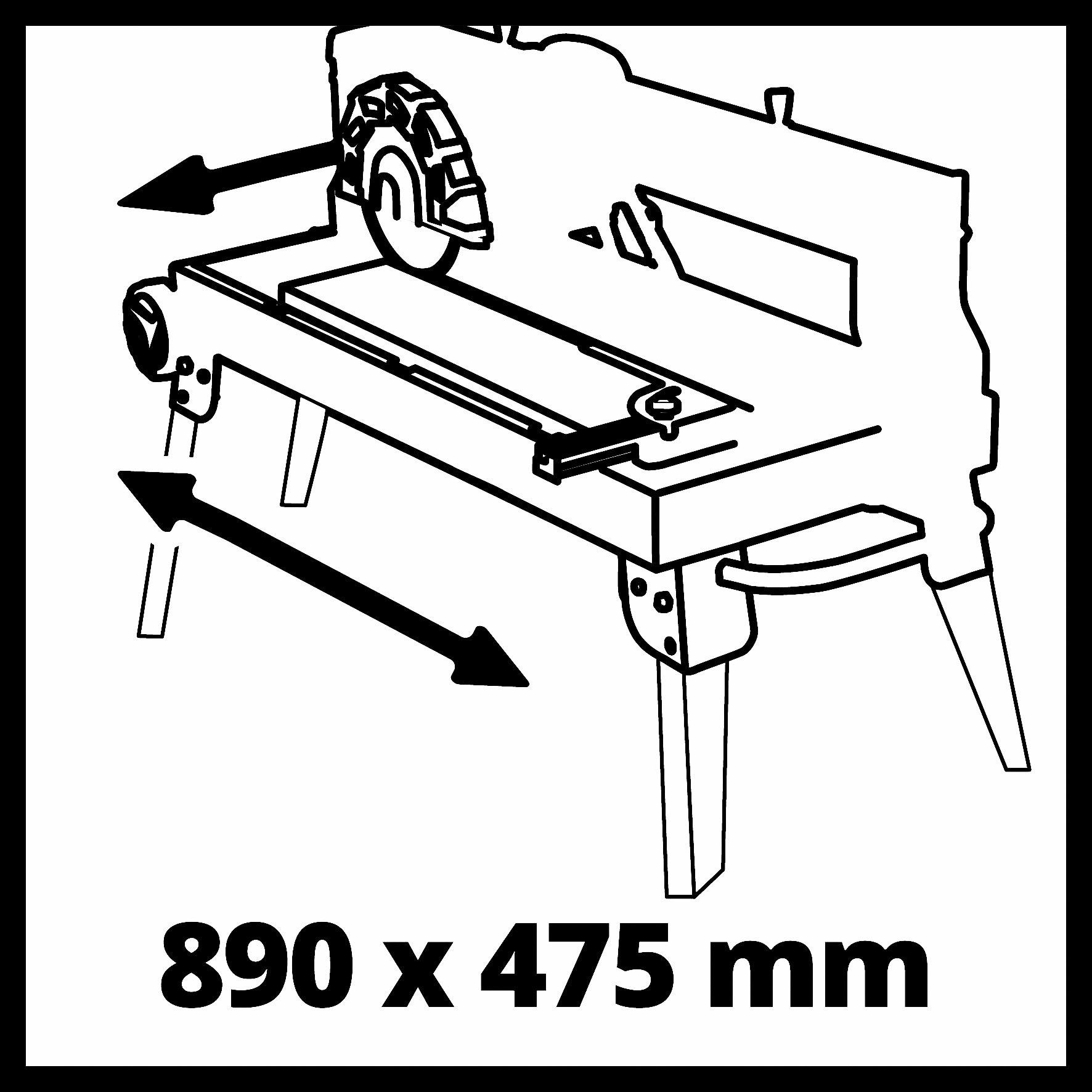 Einhell Fliesenschneidemaschine Radial-Fliesenschneidmaschine TE-TC 920 UL