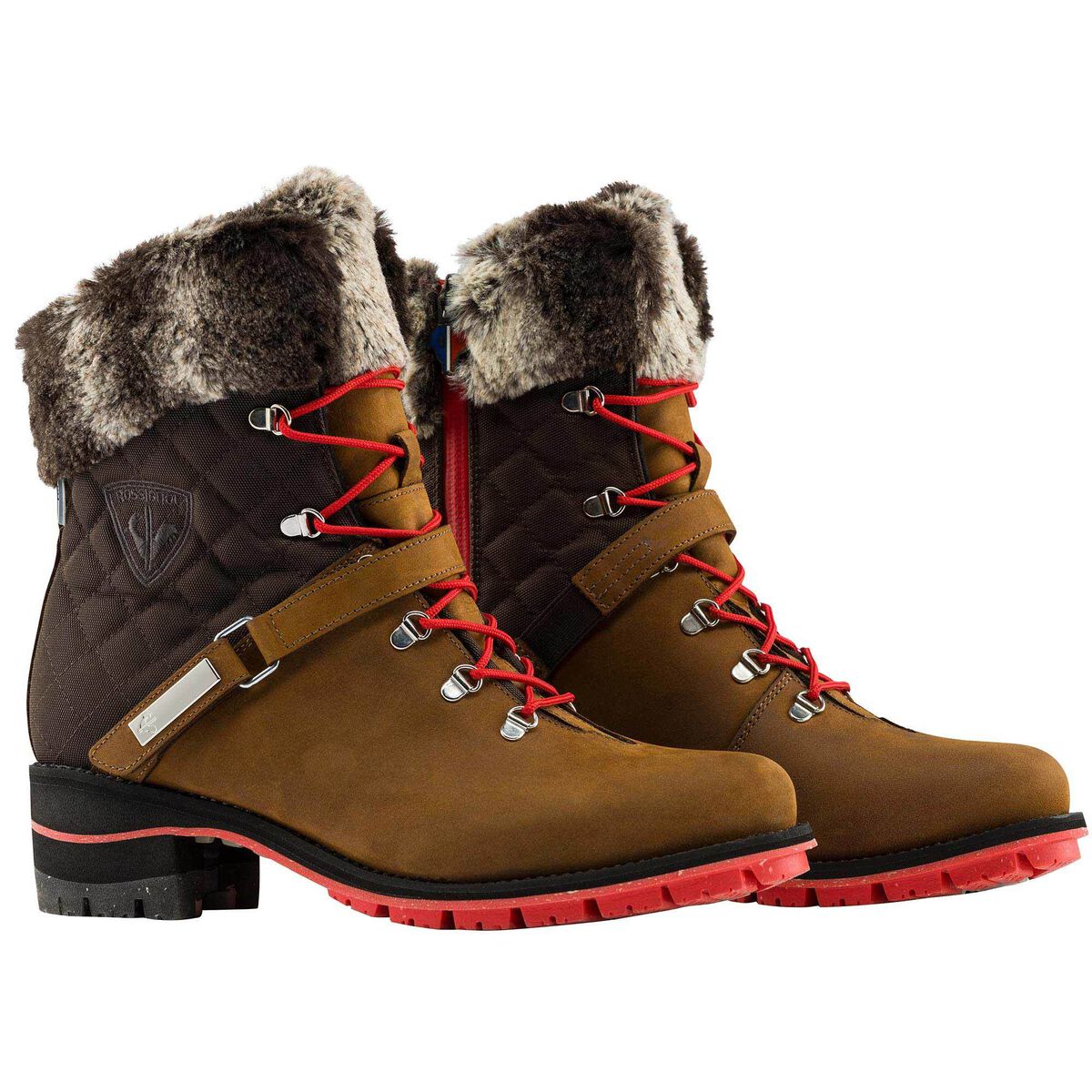 Women's 1907 Megève Nubuck Oil Camel Boots