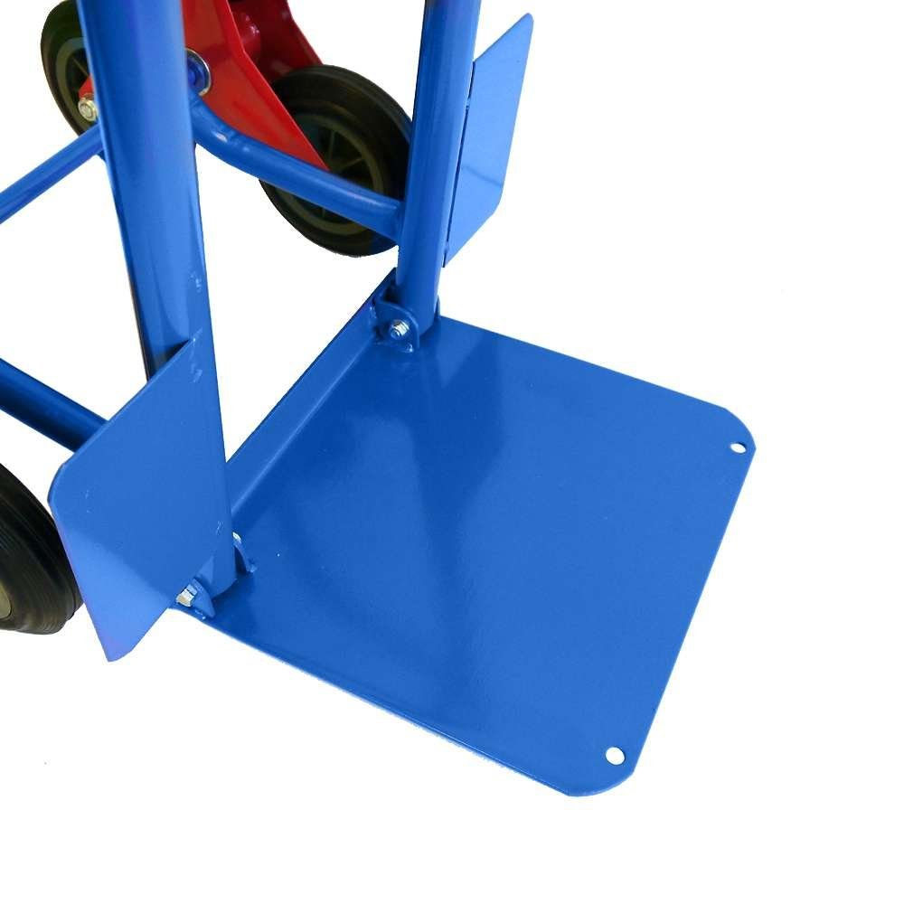 Grafner Sackkarre Treppensteiger Sackkarre ausziehbar / klappbar 200 kg, (Stk, 1), 200 kg Tragkraft, klappbar, faltbar, Stahl