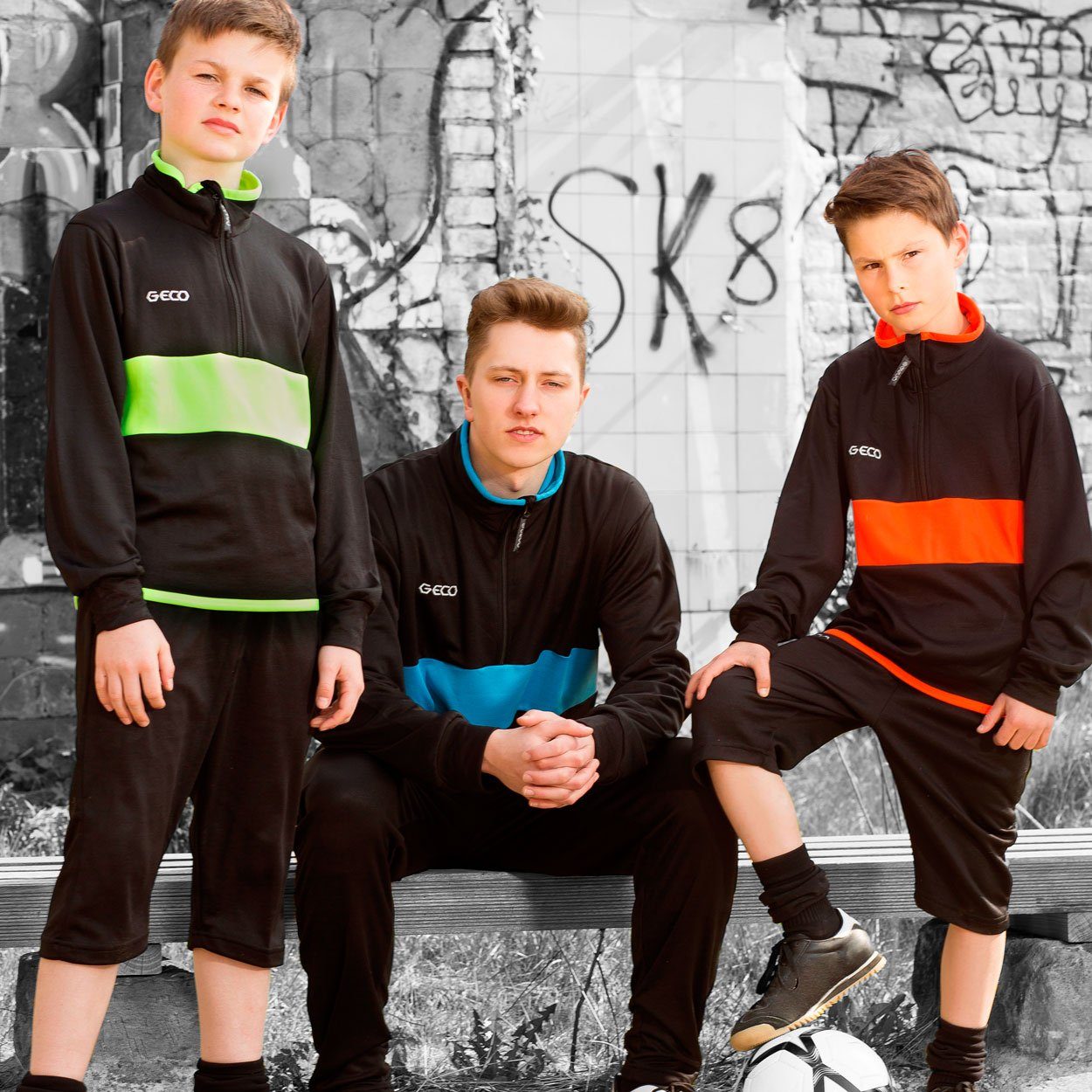 Trainingshose Geco Trainingshose Tornado Fußball Sporthose