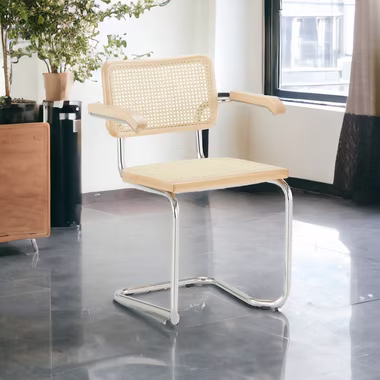 k-hometrends Freischwinger Moderner Schwingstuhl KADEEM, Wohnzimmerstuhl, 2er Set