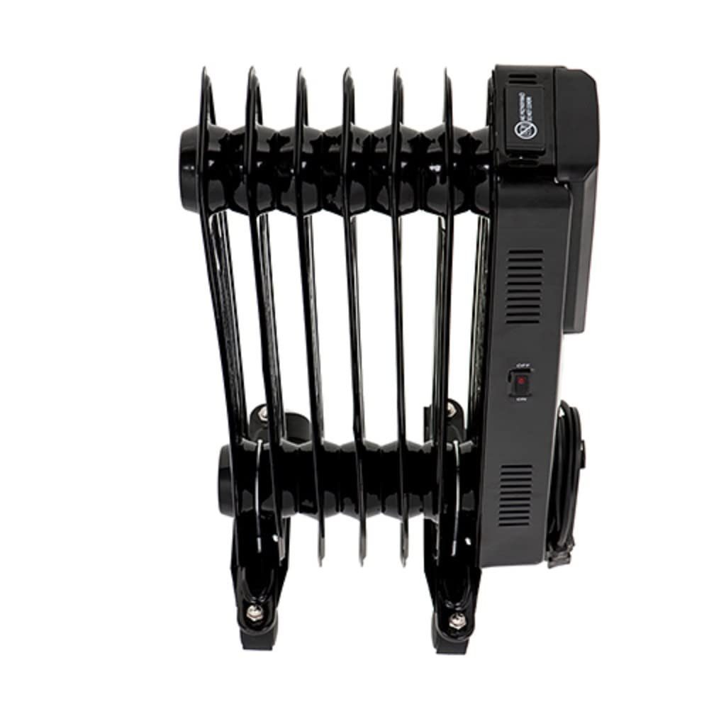 JUNG Ölradiator TECHWOOD TCG62 elektrische Heizung mobile Elektroheizung Ölradiator, 450 W, Heizung Elektro Energiesparend, Ölradiatoren, Ölheizung, Heizgerät