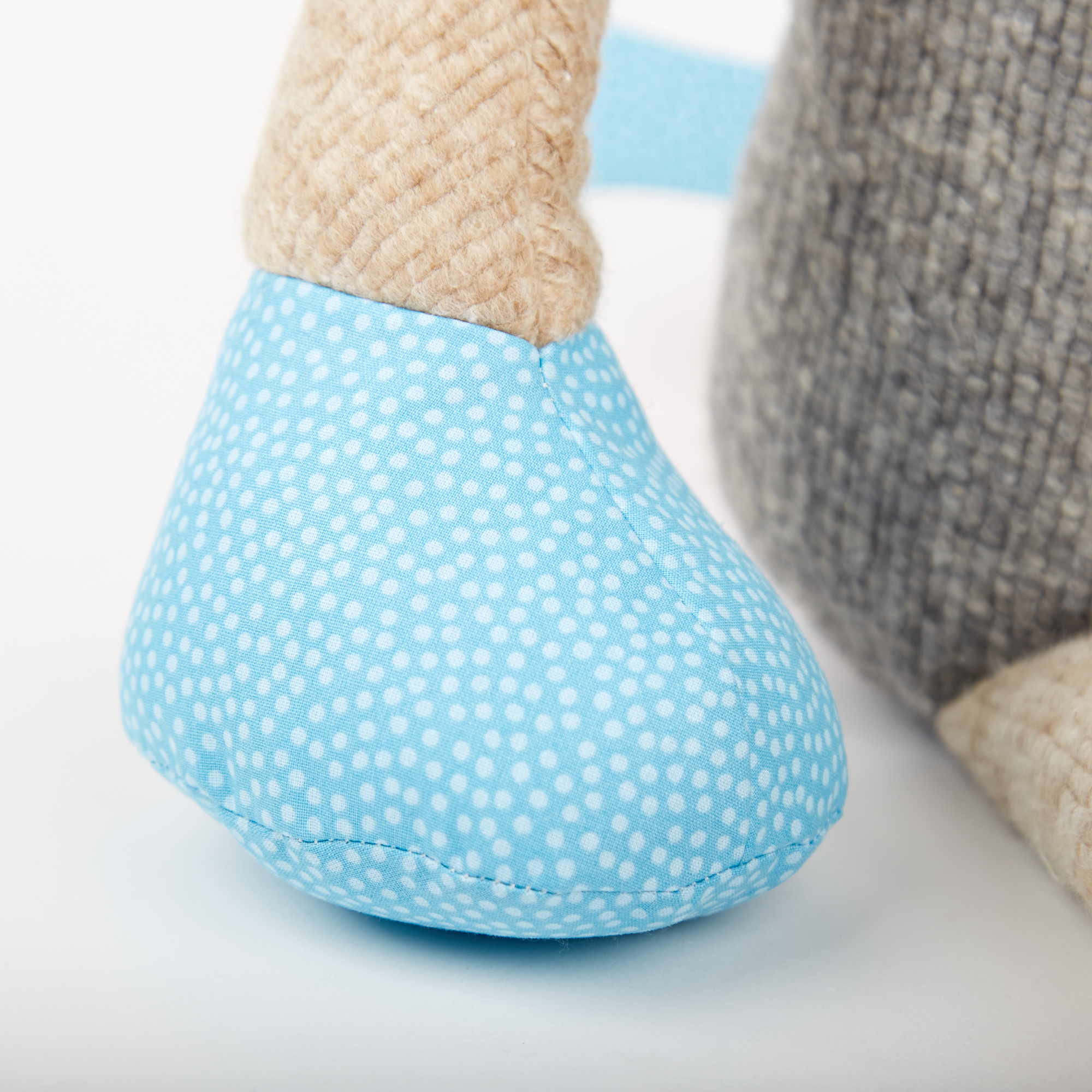 XXL Kuscheltier Pferd im Patchworkstyle