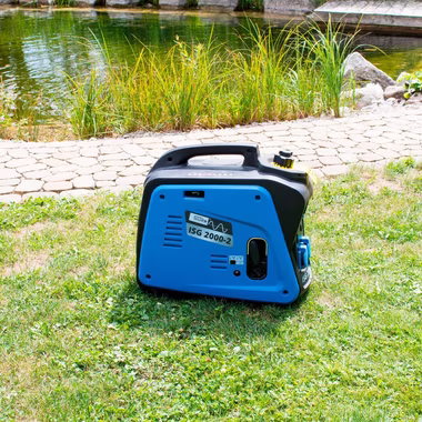 Güde Stromerzeuger ISG 2000-2, 2,11 in kW, inkl. zwei 230 V Steckdosen und Ladekabel