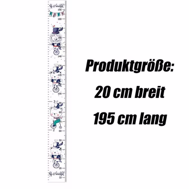 Melteine Messlatte Wachstum Messlatte Wandbehang Dekorative Messlatten Kinder Messtabelle (1-tlg)