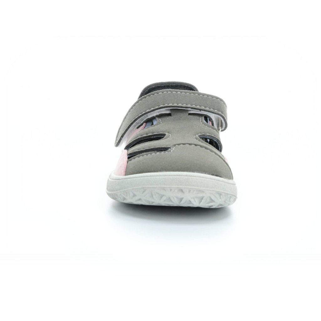 Jonap Danny Grau Rosa Barfußsandalen