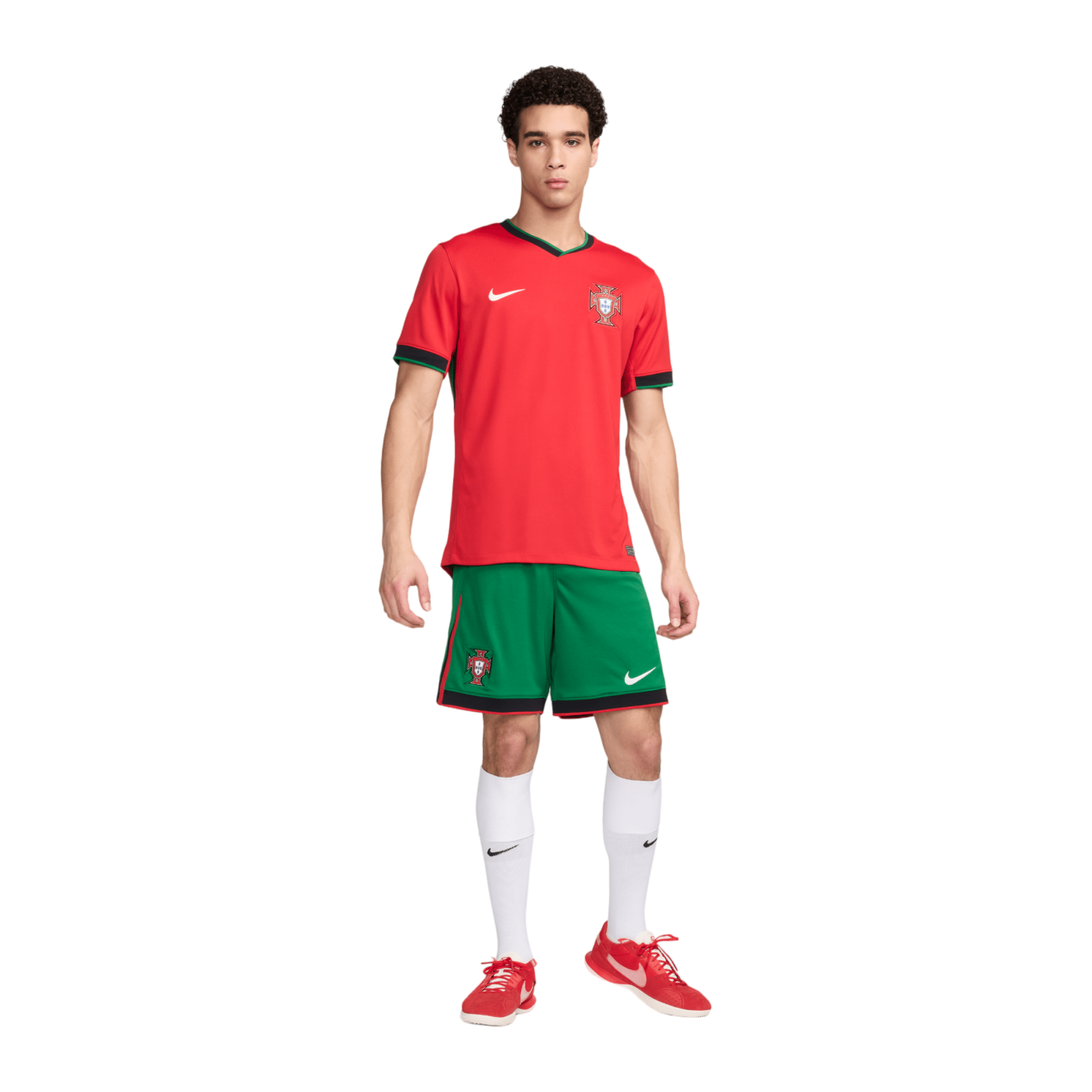 Nike Portugal Short Home EM 2024 Grün F302