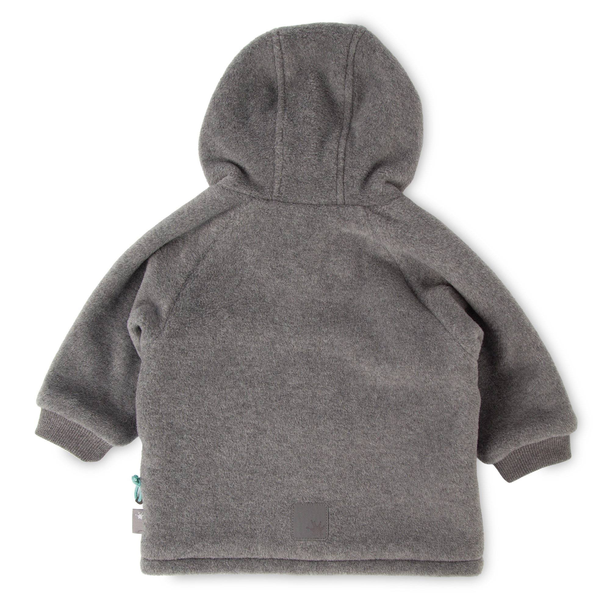 Baby Fleecejacke Eisbär, grau