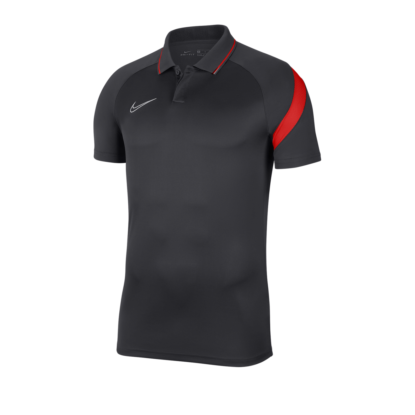Nike Academy Pro Poloshirt Kids Grau Rot F068