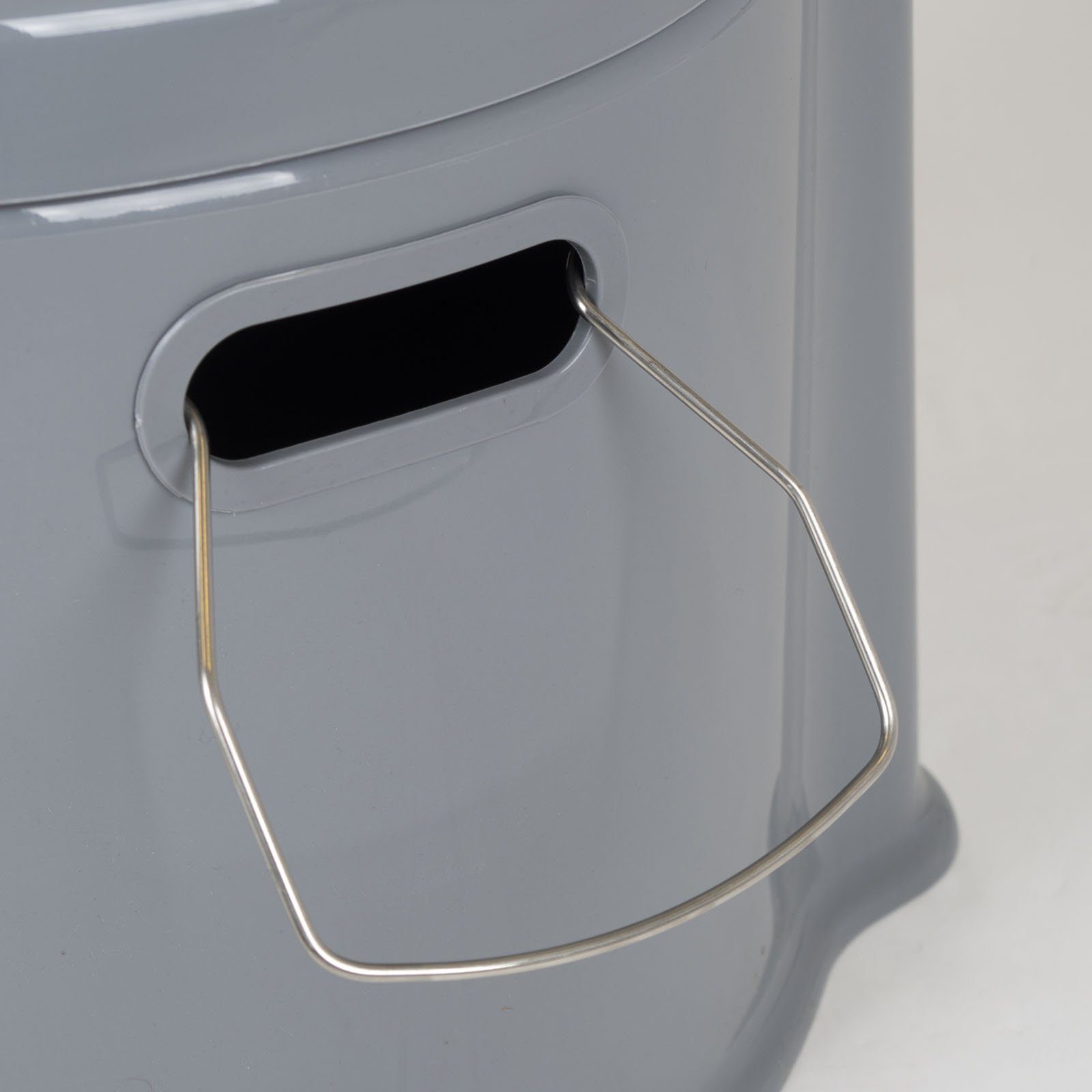 Bo-Camp Campingtoilette Campingtoilette Kompost Eimer Toilette, Reise Camping WC Mobil Bau Klo