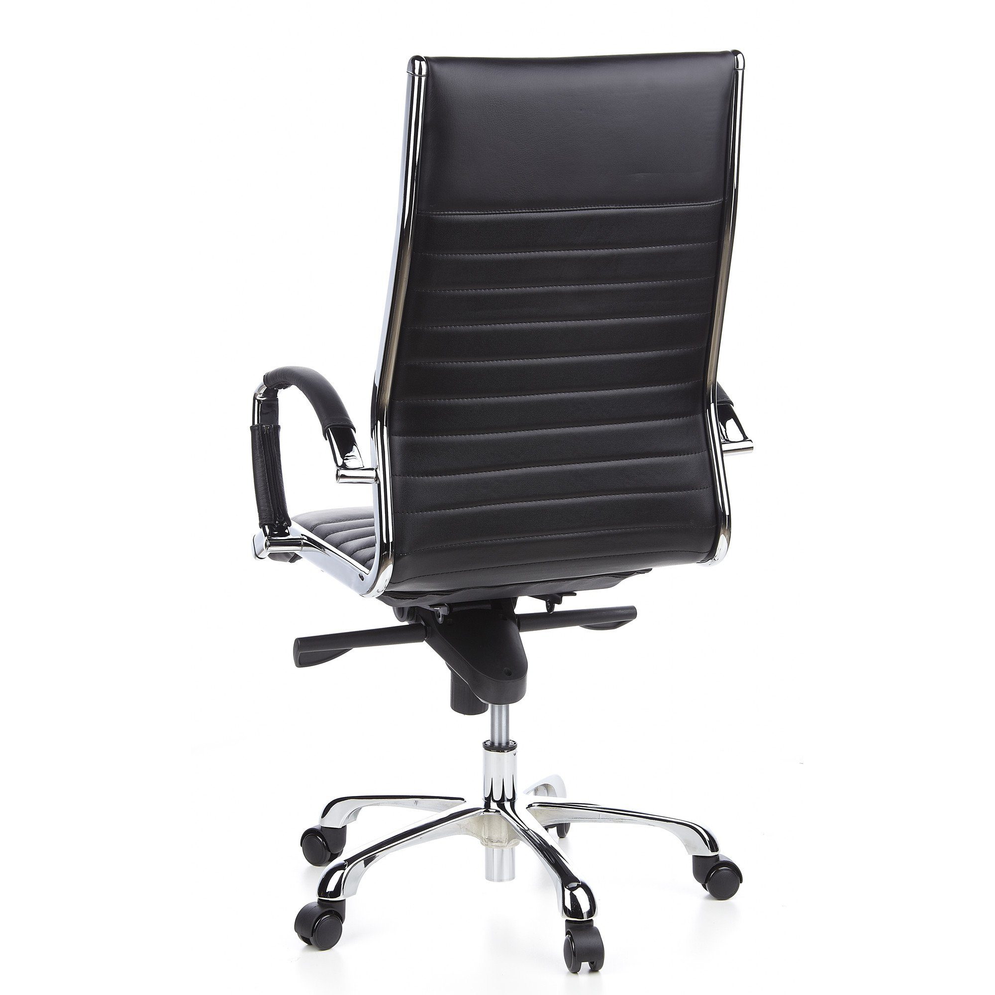 hjh OFFICE Chefsessel Profi Chefsessel PARMA 20 Leder mit Armlehnen, Drehstuhl Bürostuhl ergonomisch