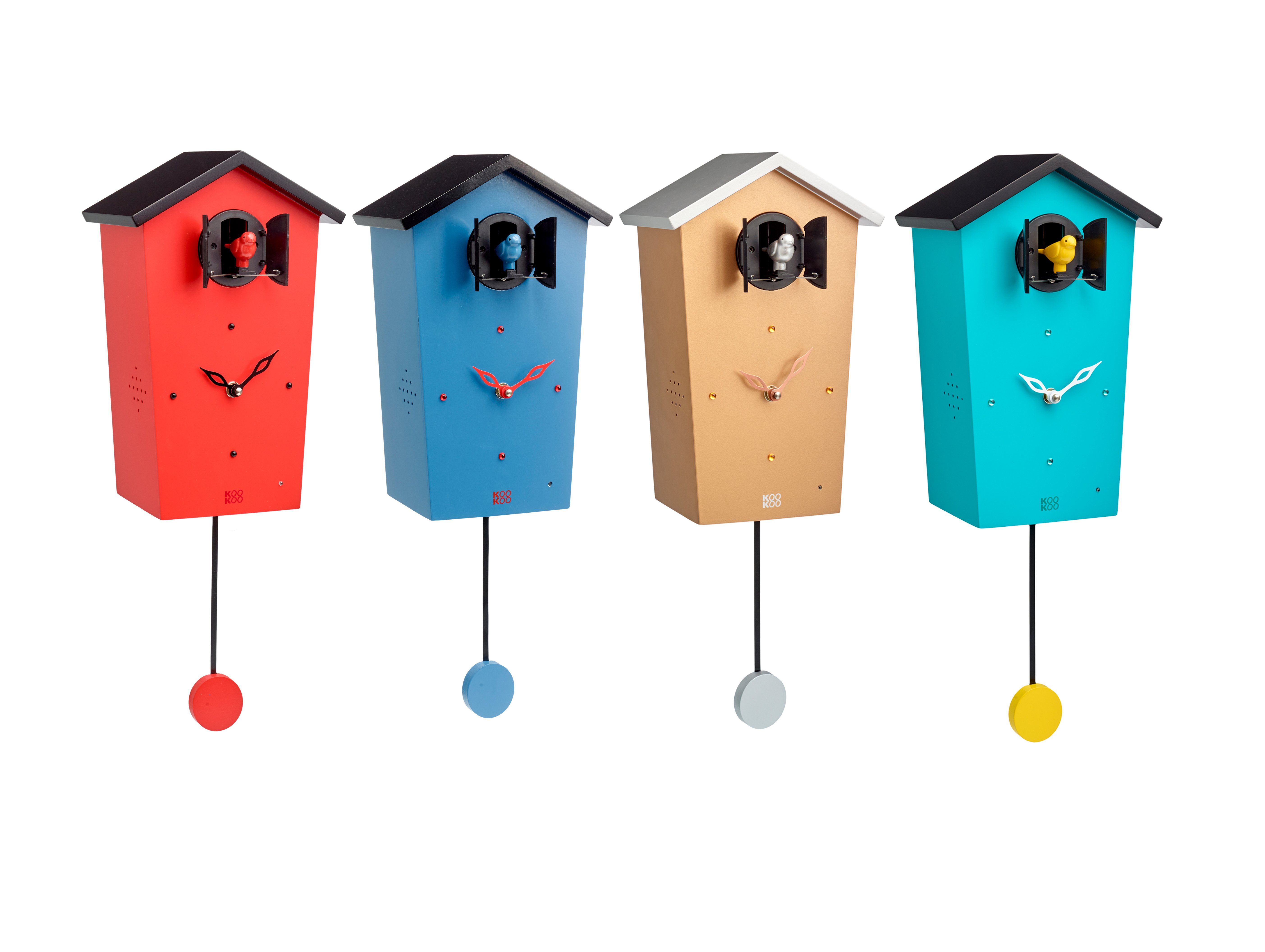 KOOKOO Pendelwanduhr BirdHouse