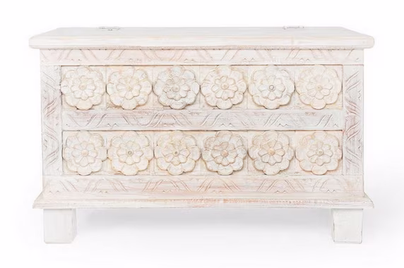 daslagerhaus living Truhe Truhencouchtisch Shabby Chic