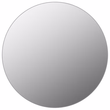 vidaXL Spiegel Wandspiegel 40 cm Rund Glas (1-St)