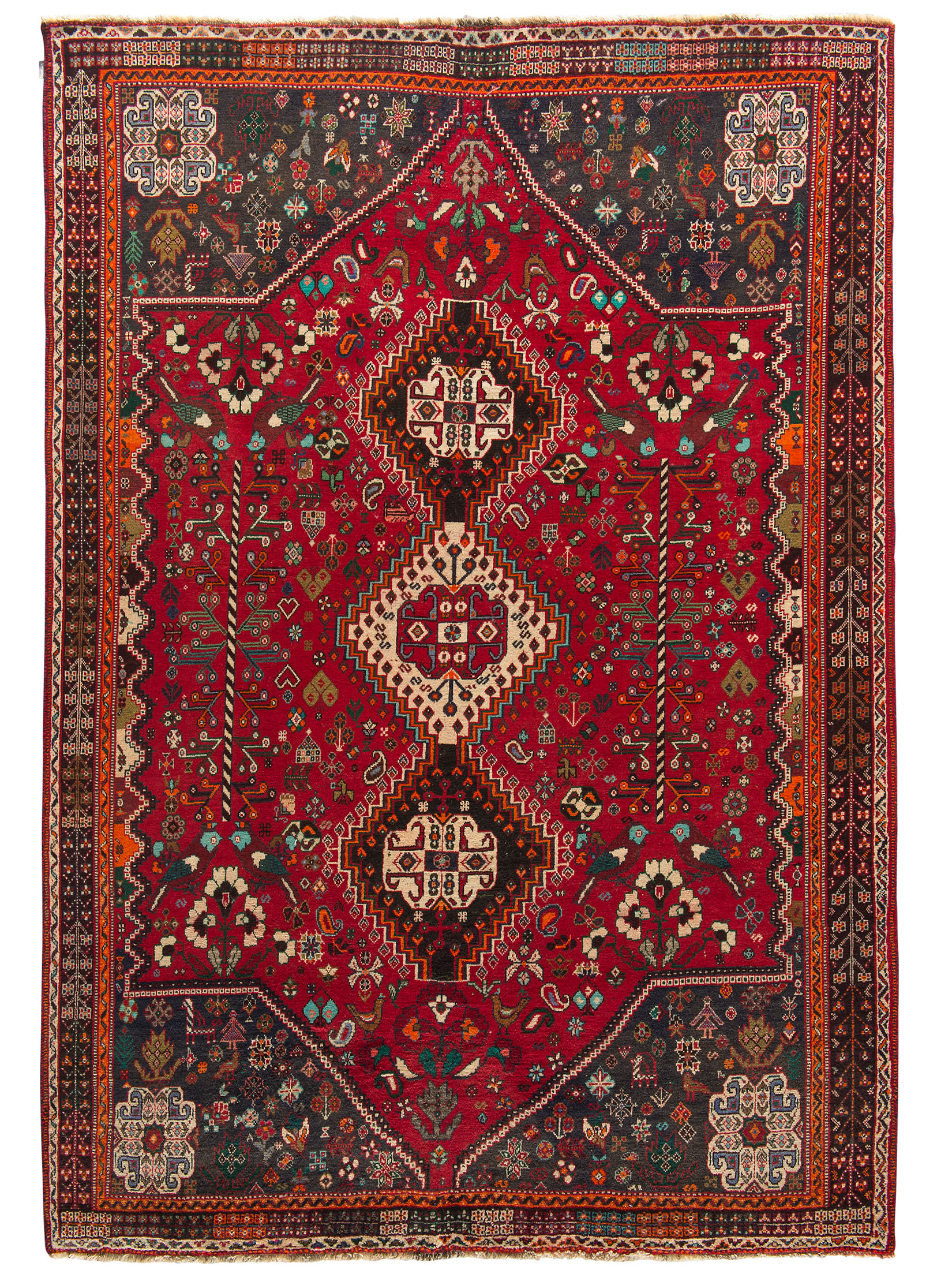 Shiraz ca. 192 x 280 cm, Unikat / Einzelstück