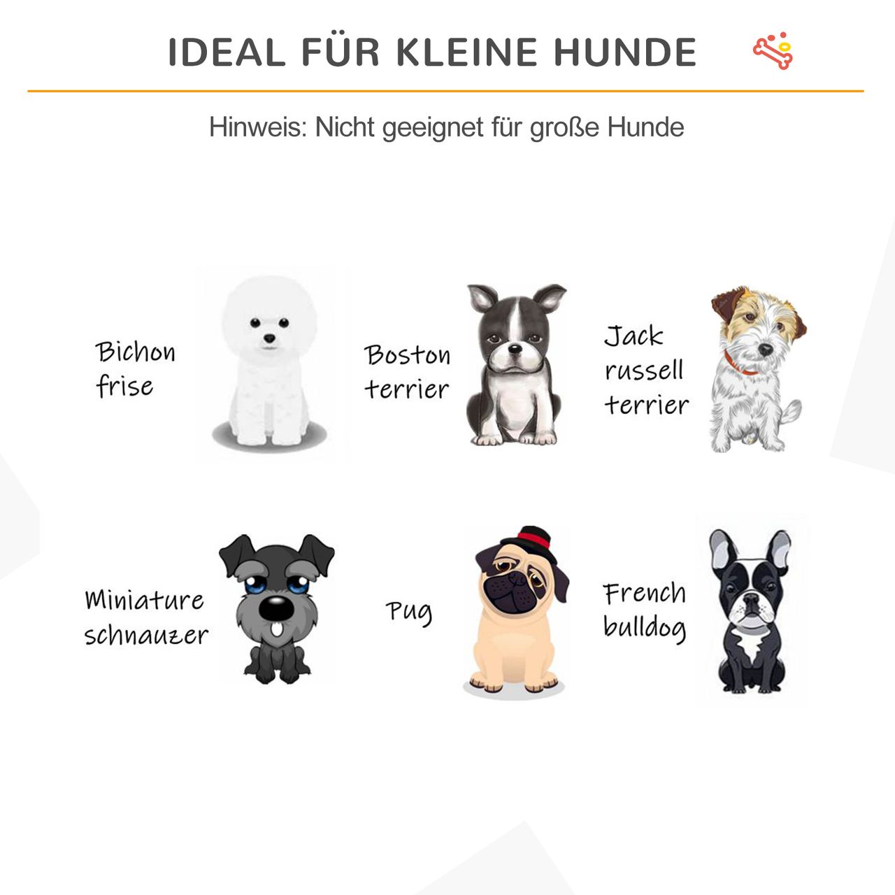 PawHut Hunde Absperrgitter Schutzgitter Hundegitter Konfigurationsgitter 3-teilig mit zwei Stützfüßen stabil faltbar Treppengitter Hundeabsperrgitter Türschutzgitter MDF Weiß 154,5x29,5x61 cm