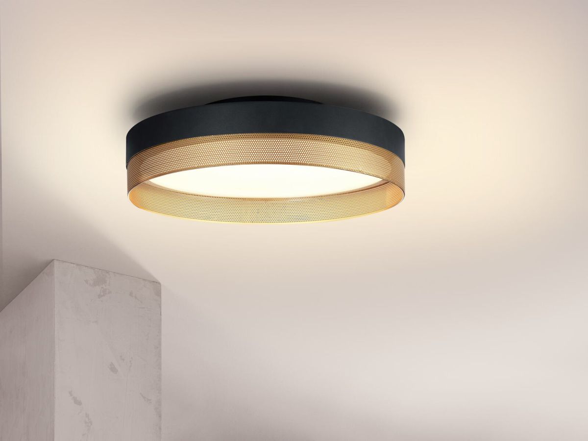 HELL LED Deckenleuchte Mesh