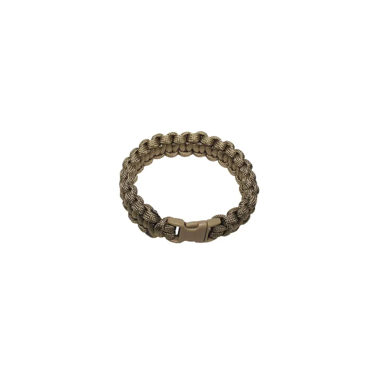 Survival Armband PARACORD 19 mm coyote