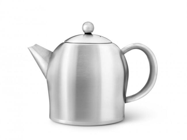 Bredemeijer Teekanne Santhee  1l Edelstahl matt gebürstet  3306MS