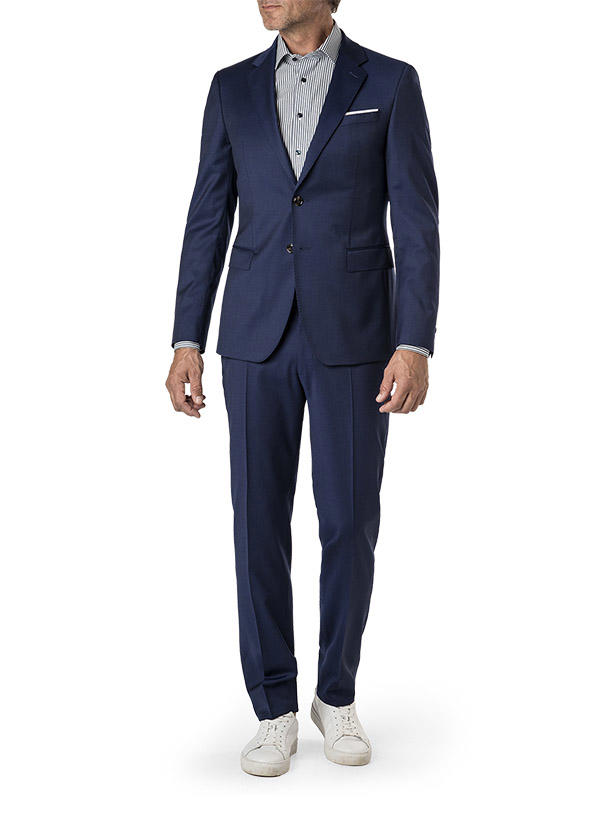 JOOP!, Anzug Herby-Blayr, Slim Fit, Wolle, royalblau