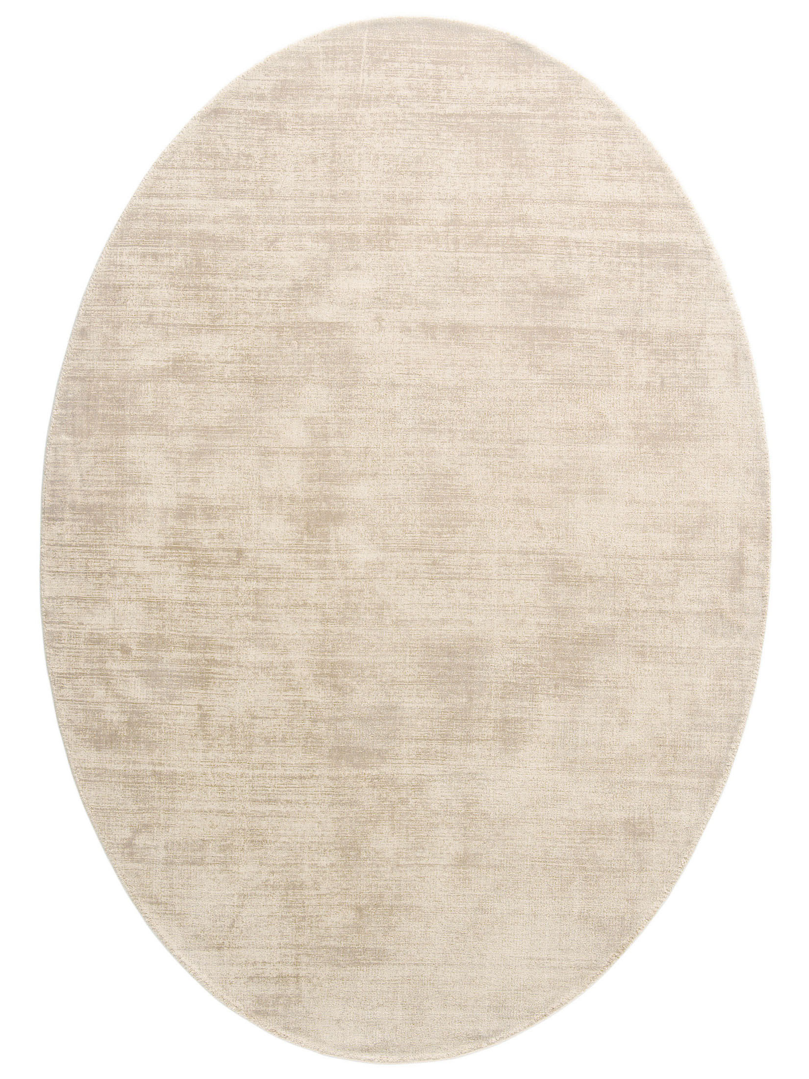 Piemonte Viskose-Teppich, Creme
