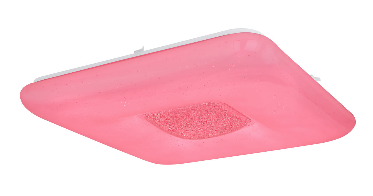 Globo Lighting - TRYSTAN - Deckenleuchte Metall weiß, RGBW LED