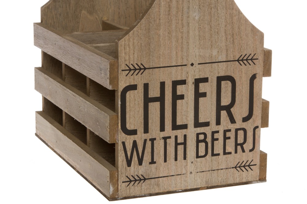 MyFlair My Flair Flaschenhalter aus Holz 