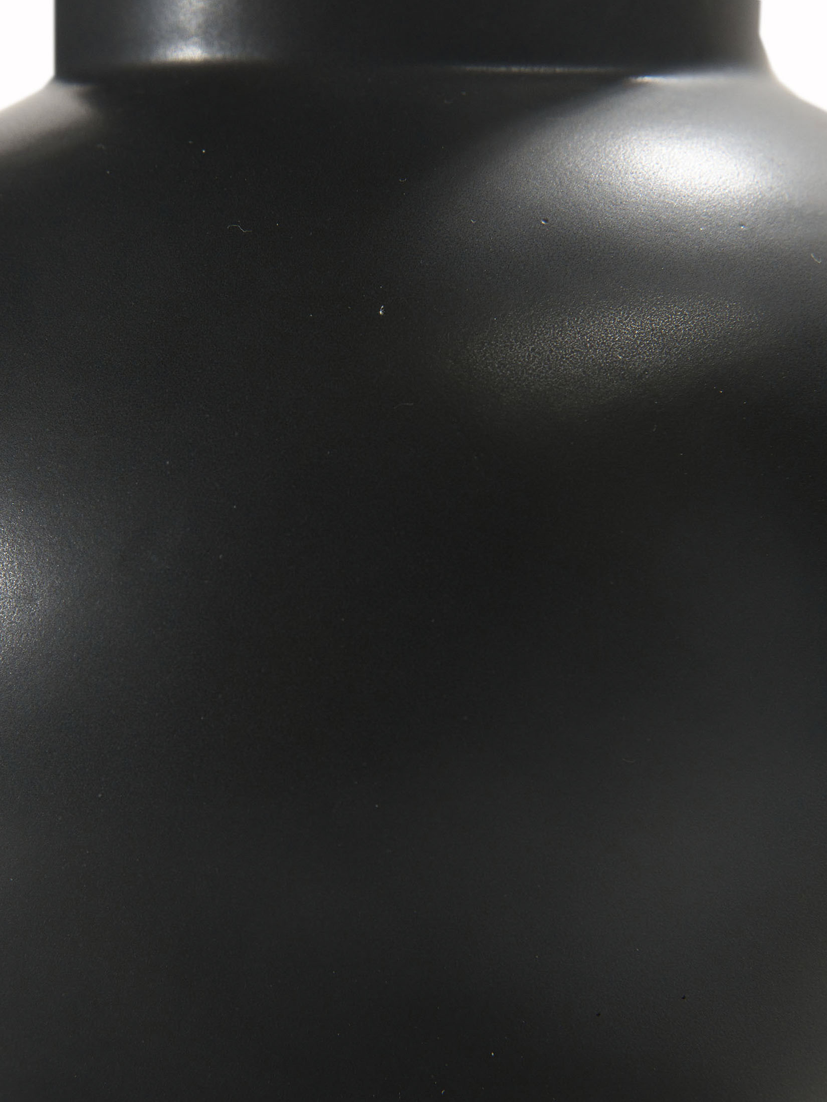 Belly Vase, Schwarz
