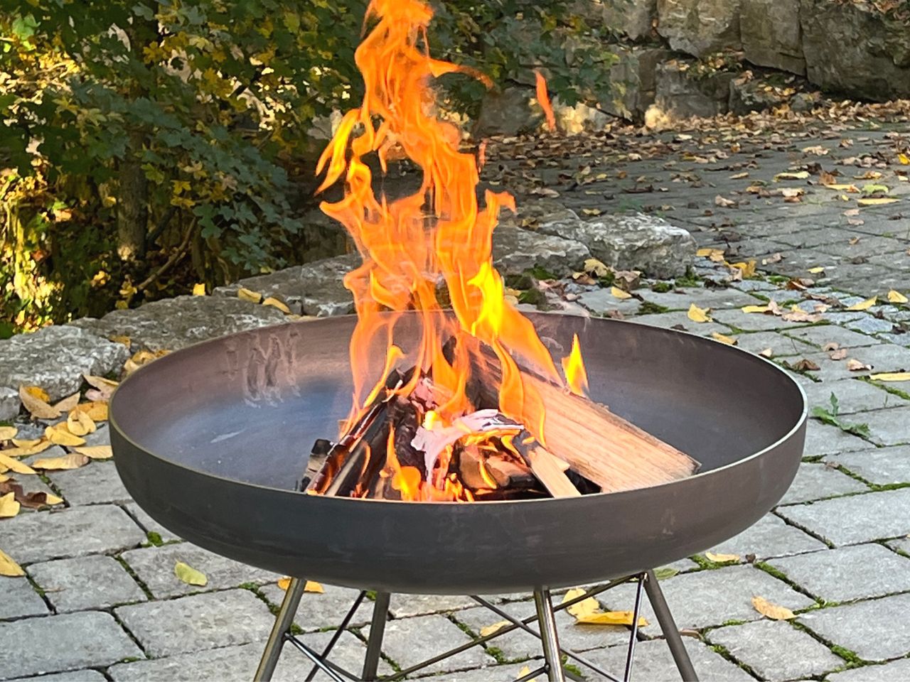 Keilbach Designprodukte Keilbach Feuerstelle, ⌀ 60 x 48 cm, Stahl