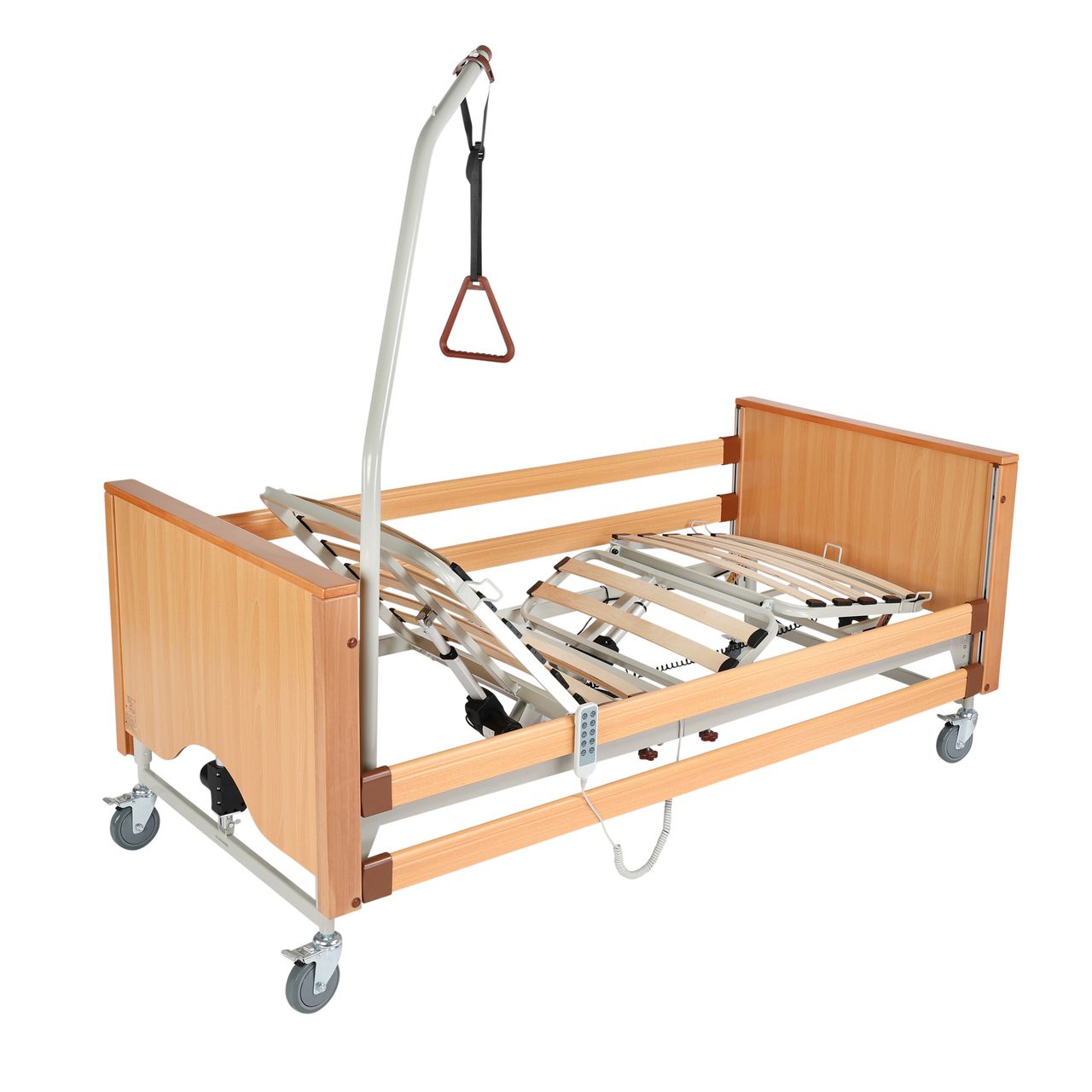 ANTAR REHABILITATIONSBETT Pflegebett Elektrisches Krankenbett mit abgedeckten Aktuatoren