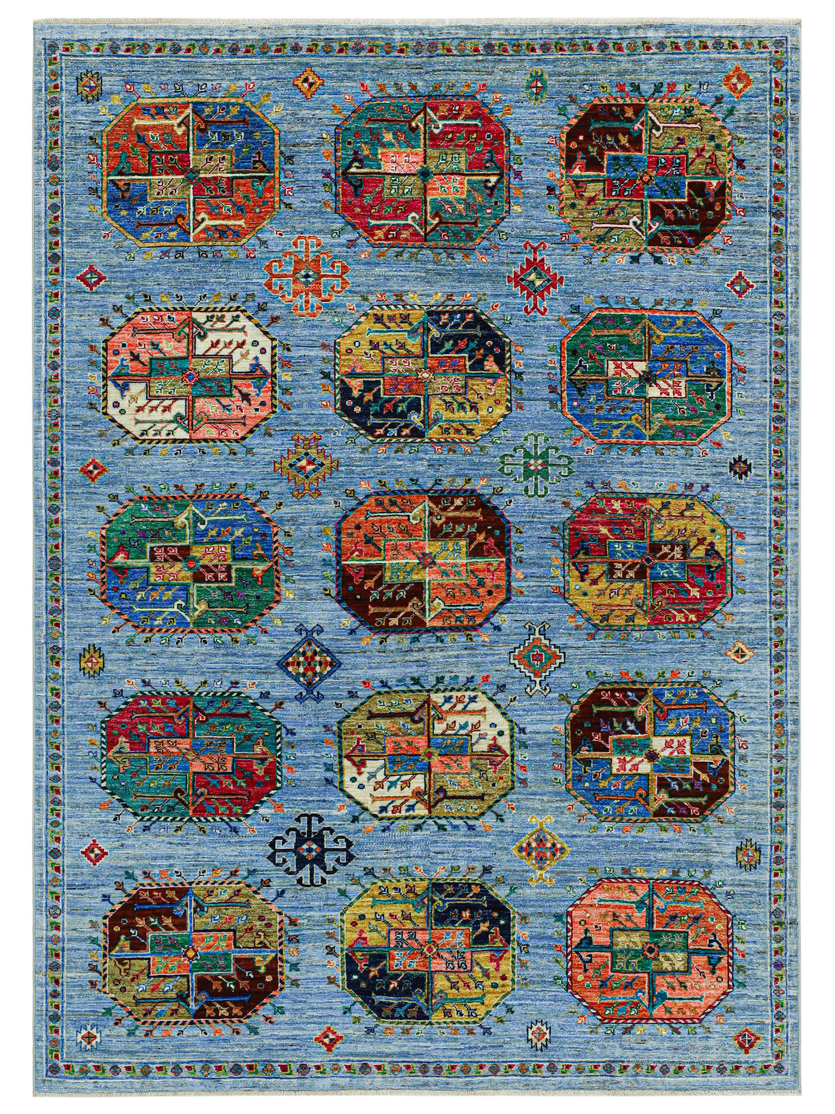 Buchara Ghazni ca. 172 x 236 cm, Unikat / Einzelstück