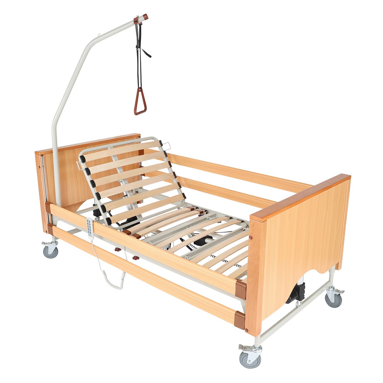 ANTAR REHABILITATIONSBETT Pflegebett Elektrisches Krankenbett mit abgedeckten Aktuatoren