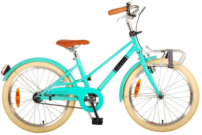 Volare Melody Kinderfahrrad - Mädchen - 20 Zoll - Türkis - Prime Collection