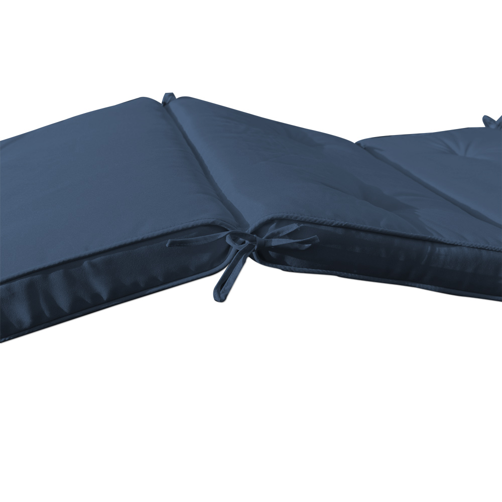 Detex Auflage Sonnenliege Blau 173x43x6cm